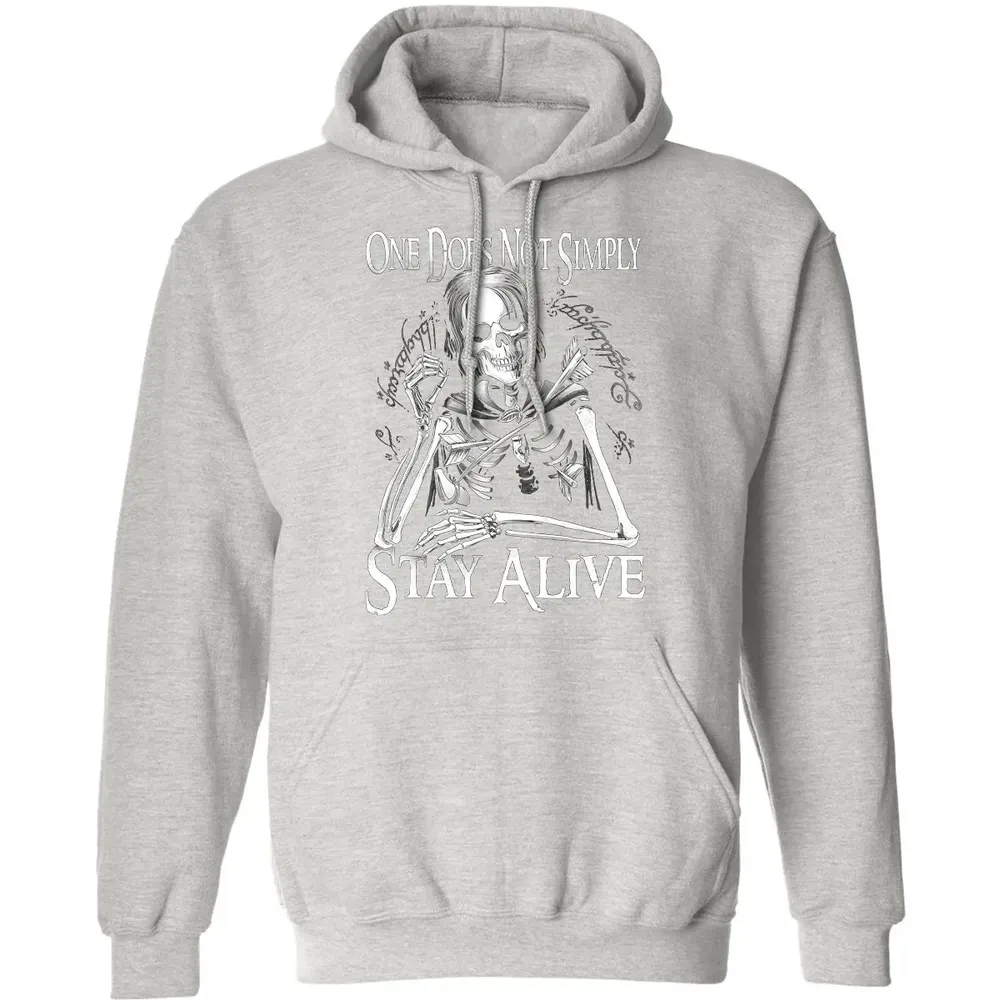 One Does Not Simple Stay Alive Classic Unisex Hoodie - 8