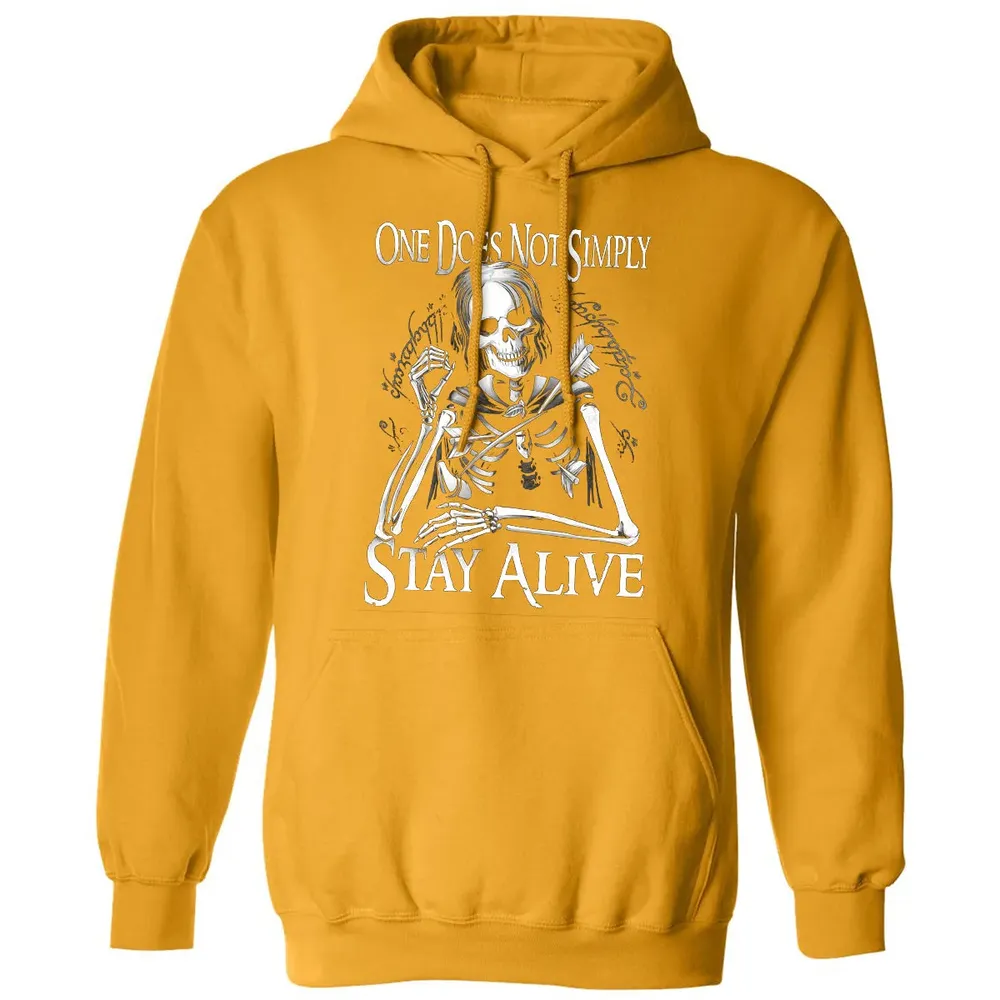 One Does Not Simple Stay Alive Classic Unisex Hoodie - 12