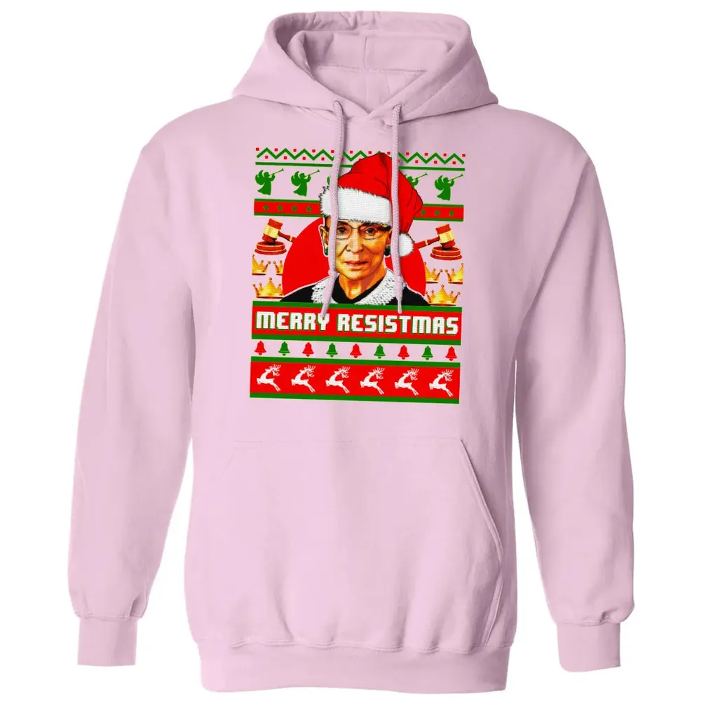 Merry Resistmas Classic Unisex Hoodie - 3