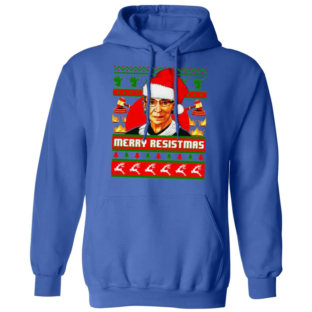 Merry Resistmas Classic Unisex Hoodie - 9