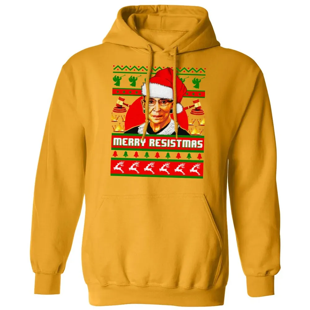 Merry Resistmas Classic Unisex Hoodie - 12