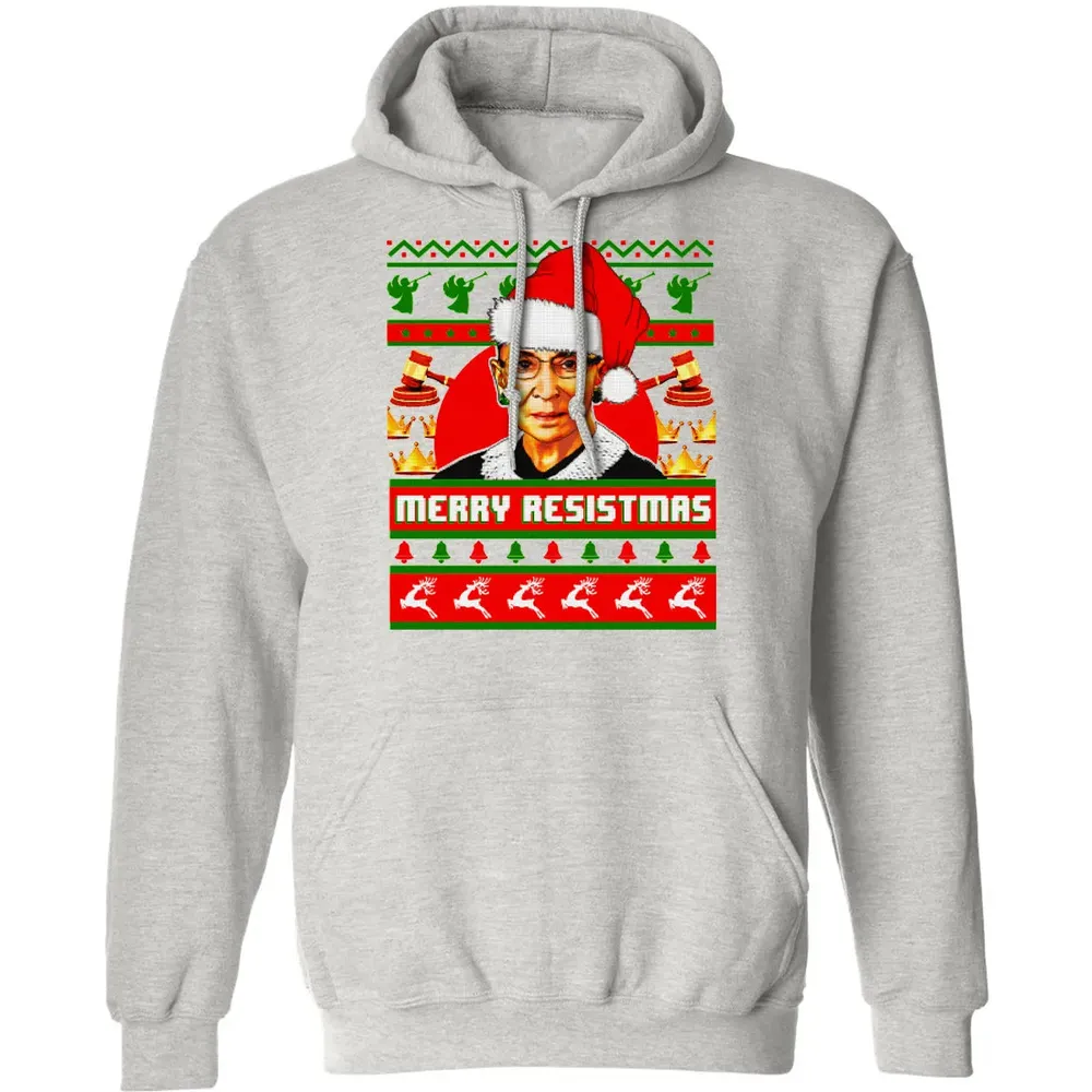 Merry Resistmas Classic Unisex Hoodie - 8