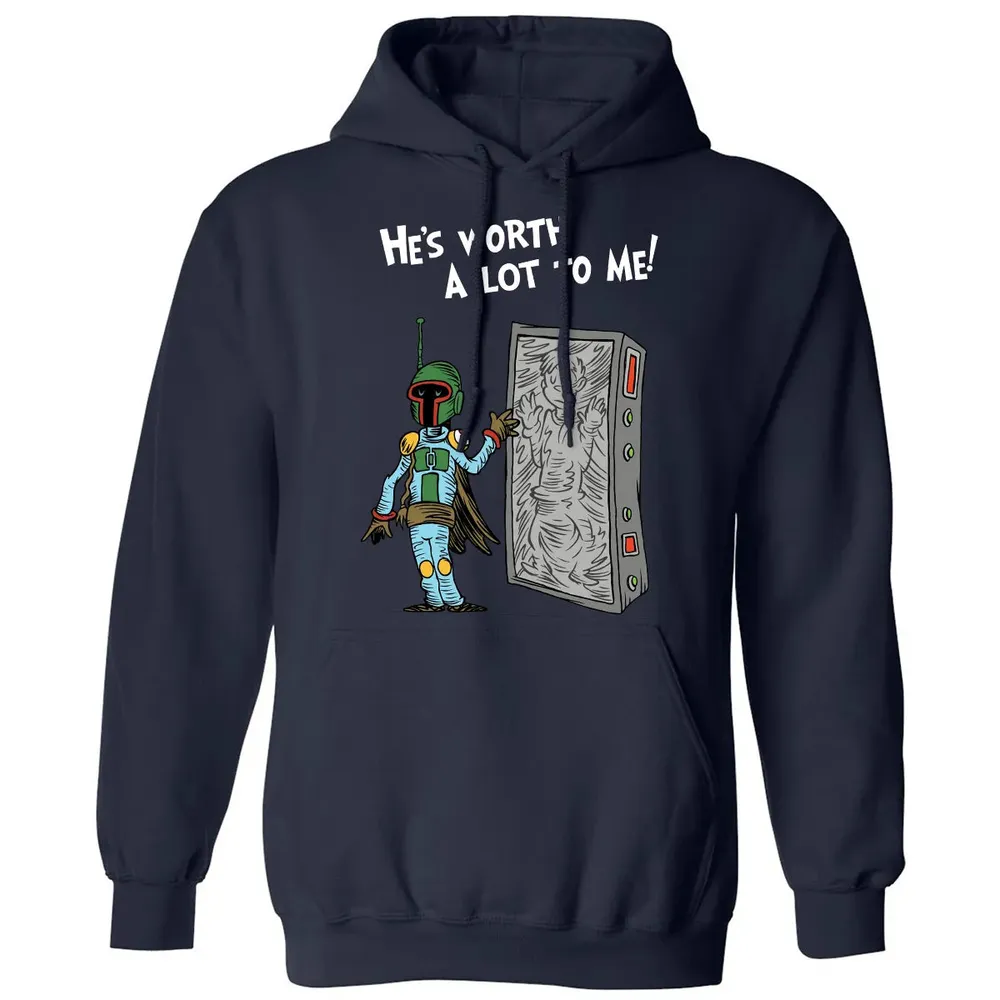 He's Worth A Lot To Me Classic Unisex Hoodie - 2
