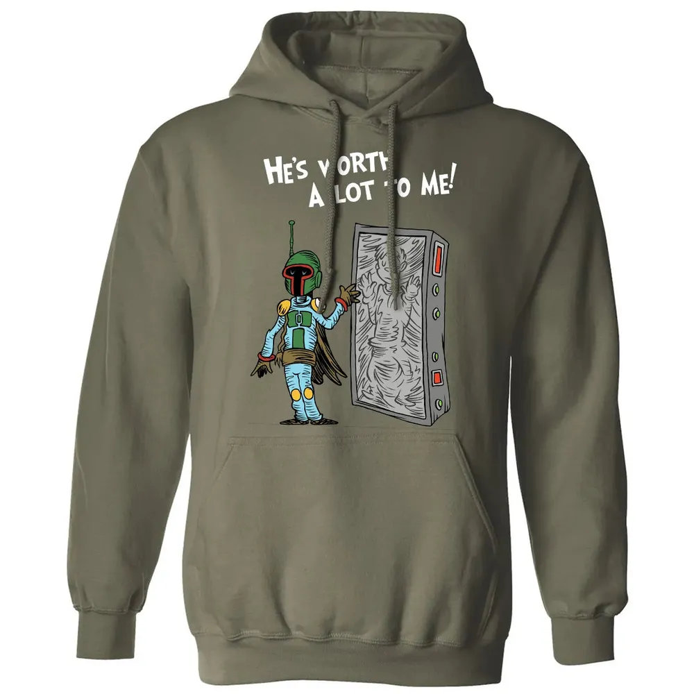 He's Worth A Lot To Me Classic Unisex Hoodie - 4