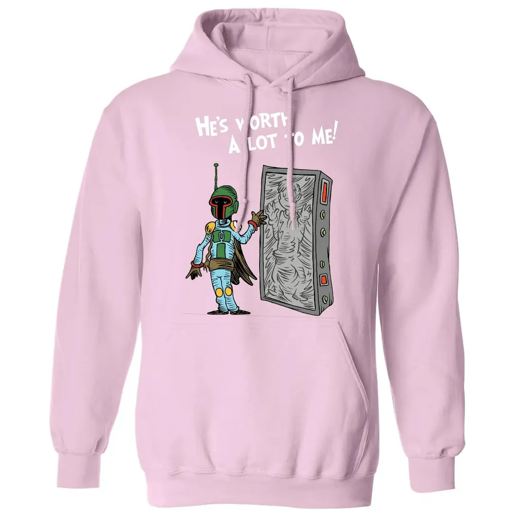 He's Worth A Lot To Me Classic Unisex Hoodie - 3