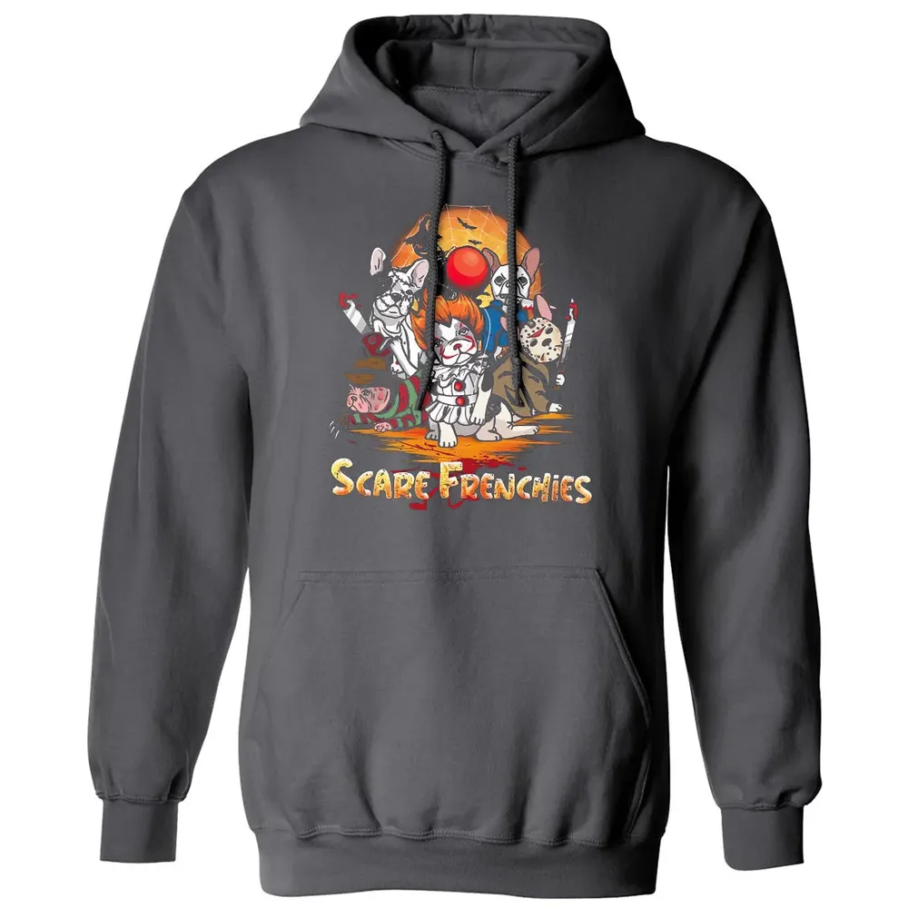 Scare Frenchies Classic Unisex Hoodie - 7