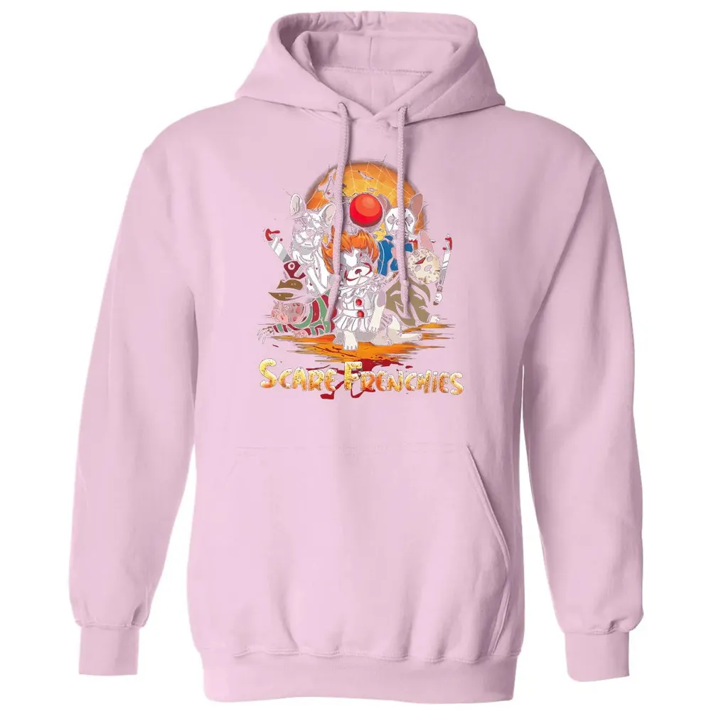 Scare Frenchies Classic Unisex Hoodie - 3