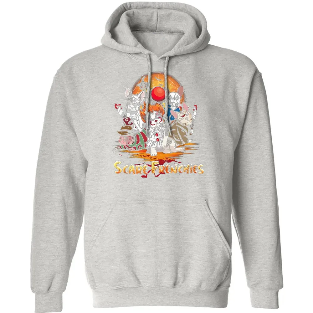Scare Frenchies Classic Unisex Hoodie - 8