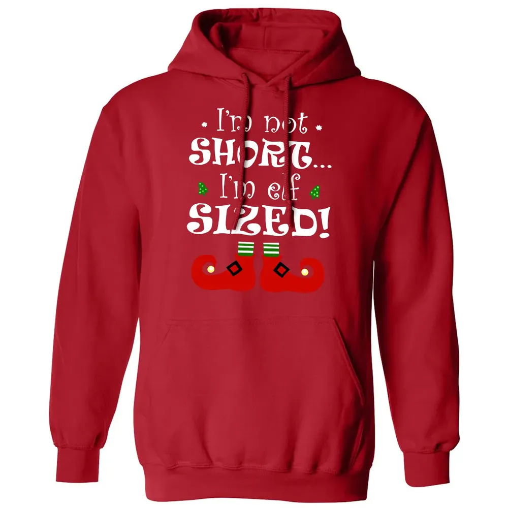 I'm not short, I'm elf sized Classic Unisex Hoodie - 5