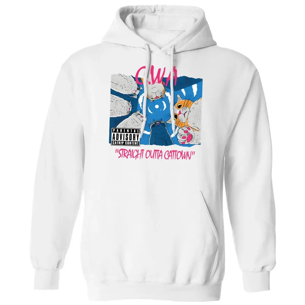 Straight Outta Cattown Classic Unisex Hoodie - 11