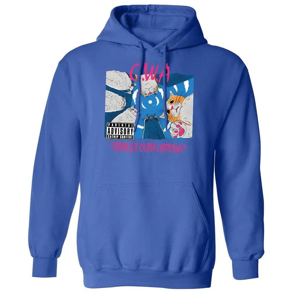 Straight Outta Cattown Classic Unisex Hoodie - 9