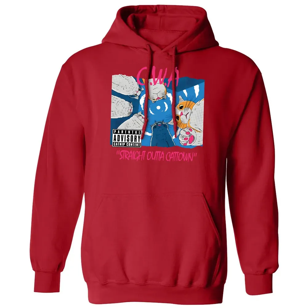 Straight Outta Cattown Classic Unisex Hoodie - 5