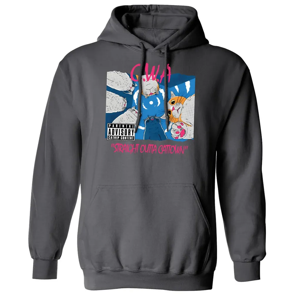 Straight Outta Cattown Classic Unisex Hoodie - 7