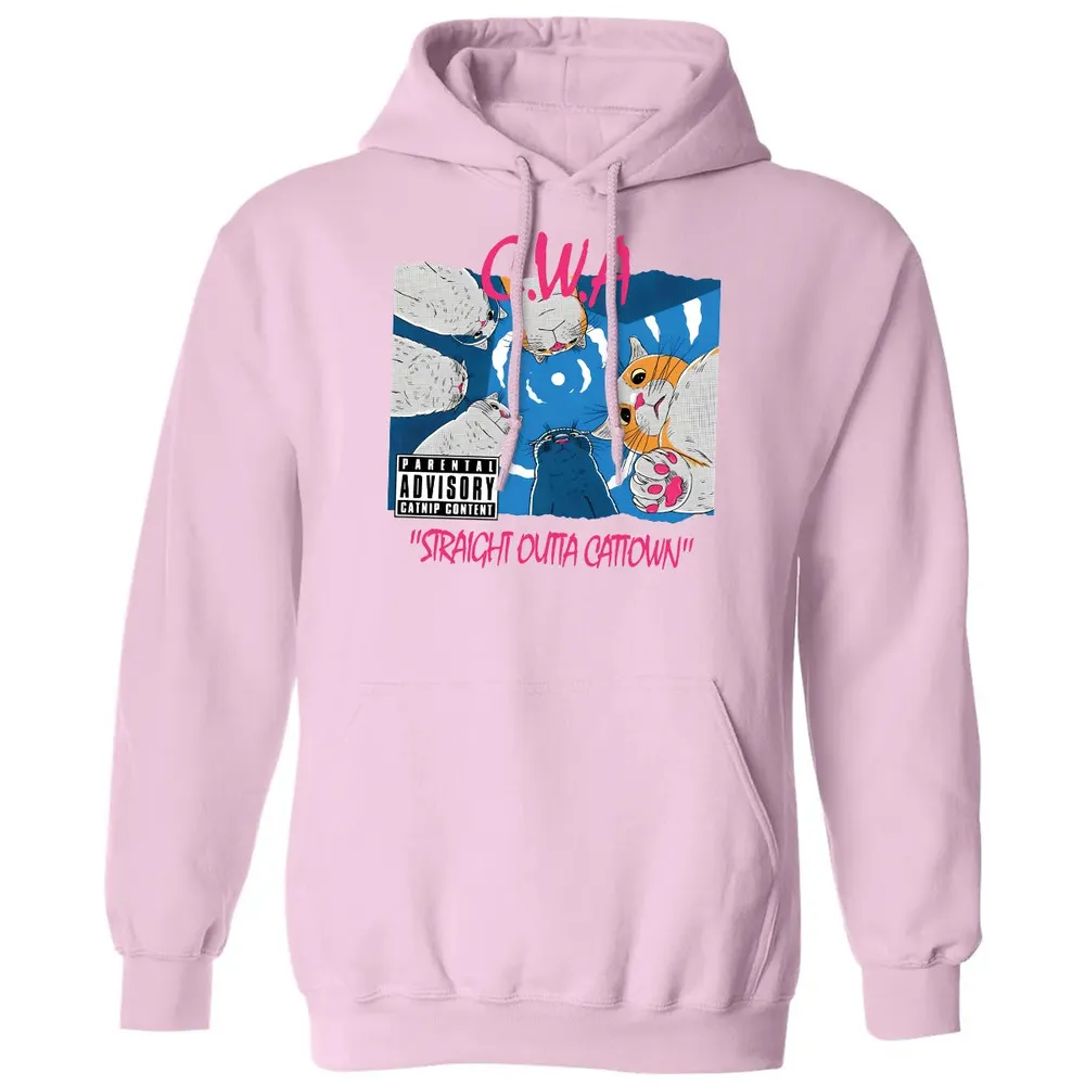 Straight Outta Cattown Classic Unisex Hoodie - 3