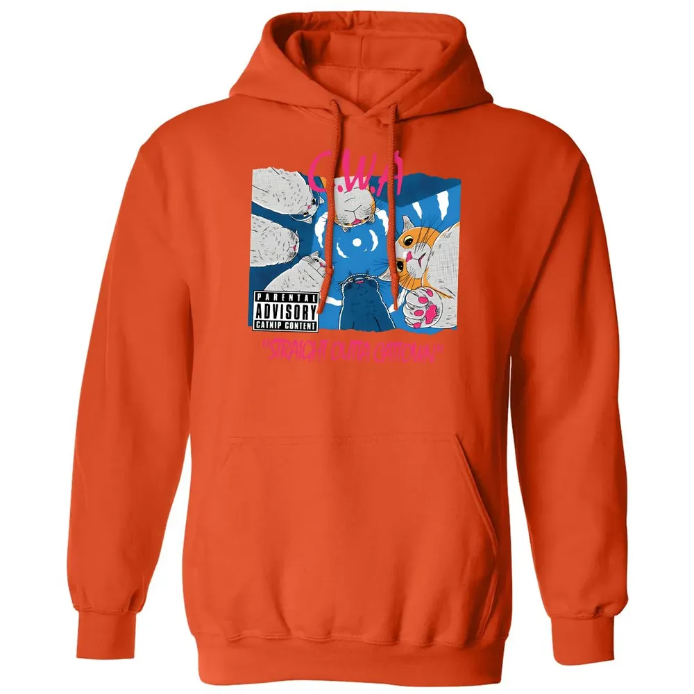 Straight Outta Cattown Classic Unisex Hoodie - 10