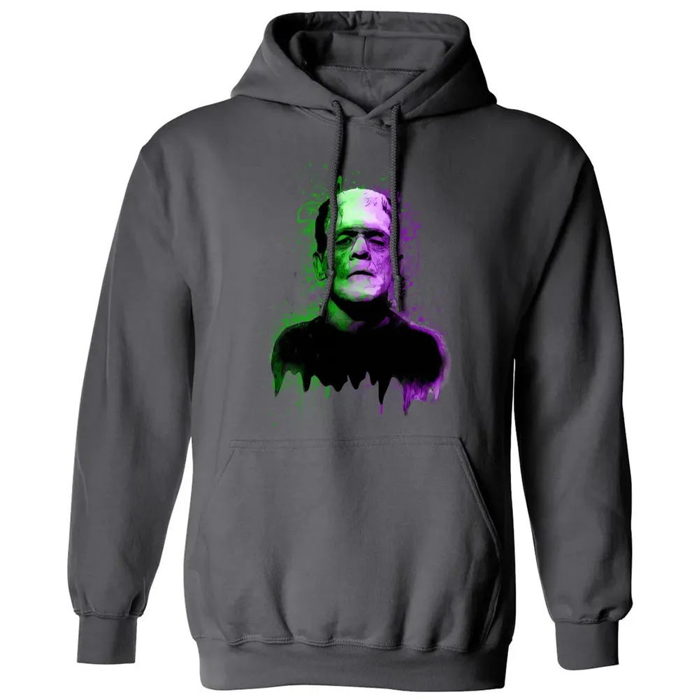 The monster in green and purple Classic Unisex Hoodie - 7