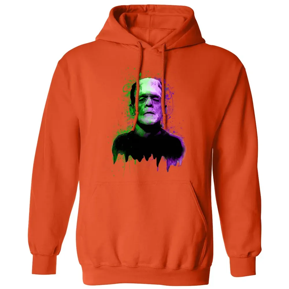 The monster in green and purple Classic Unisex Hoodie - 10