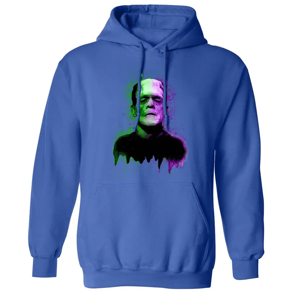 The monster in green and purple Classic Unisex Hoodie - 9