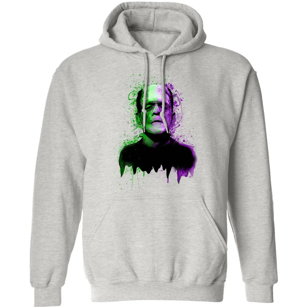 The monster in green and purple Classic Unisex Hoodie - 8