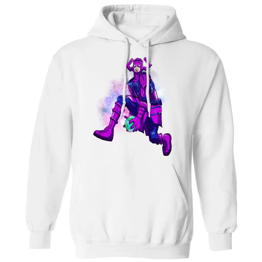 Galactus dunking earth in a black hole Classic Unisex Hoodie - 11