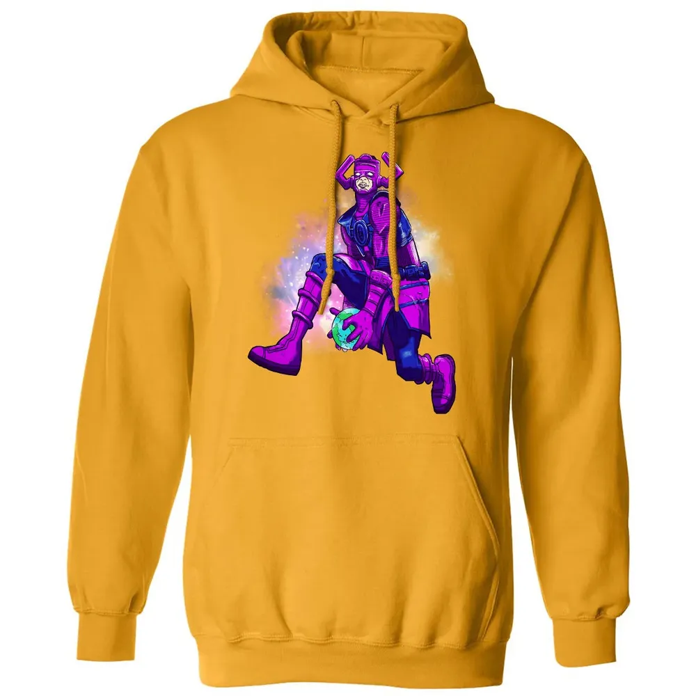 Galactus dunking earth in a black hole Classic Unisex Hoodie - 12
