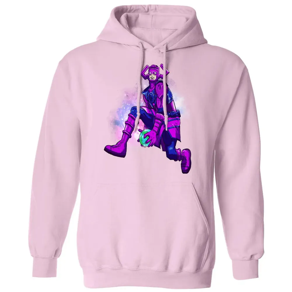 Galactus dunking earth in a black hole Classic Unisex Hoodie - 3