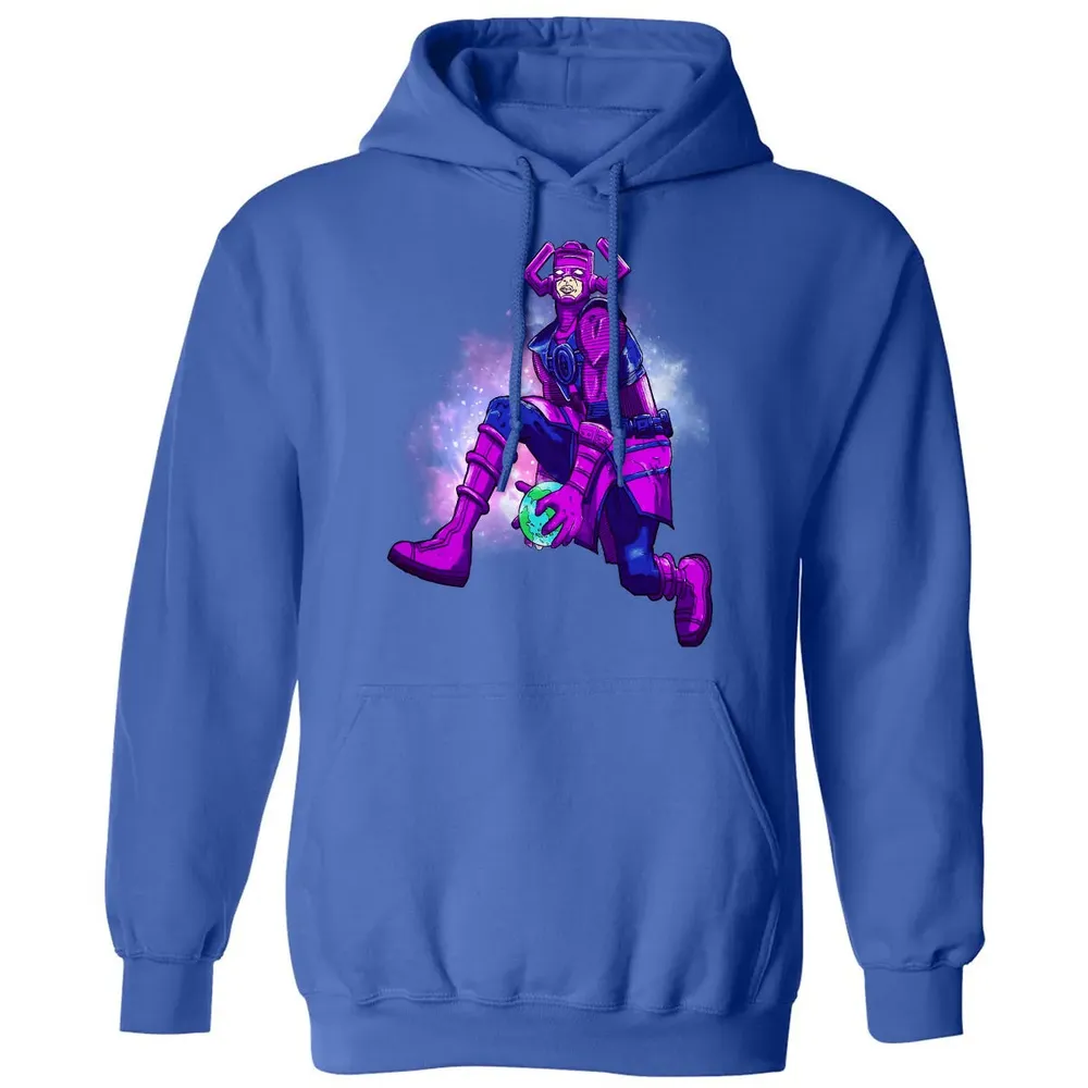 Galactus dunking earth in a black hole Classic Unisex Hoodie - 9