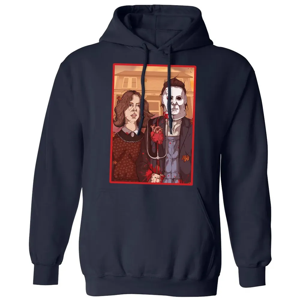Haddonfield Gothic Classic Unisex Hoodie - 2