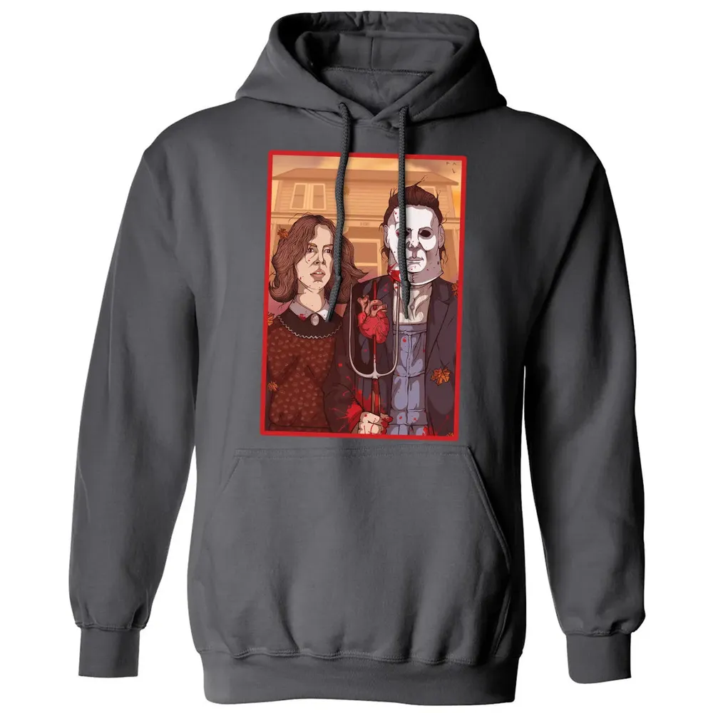 Haddonfield Gothic Classic Unisex Hoodie - 7