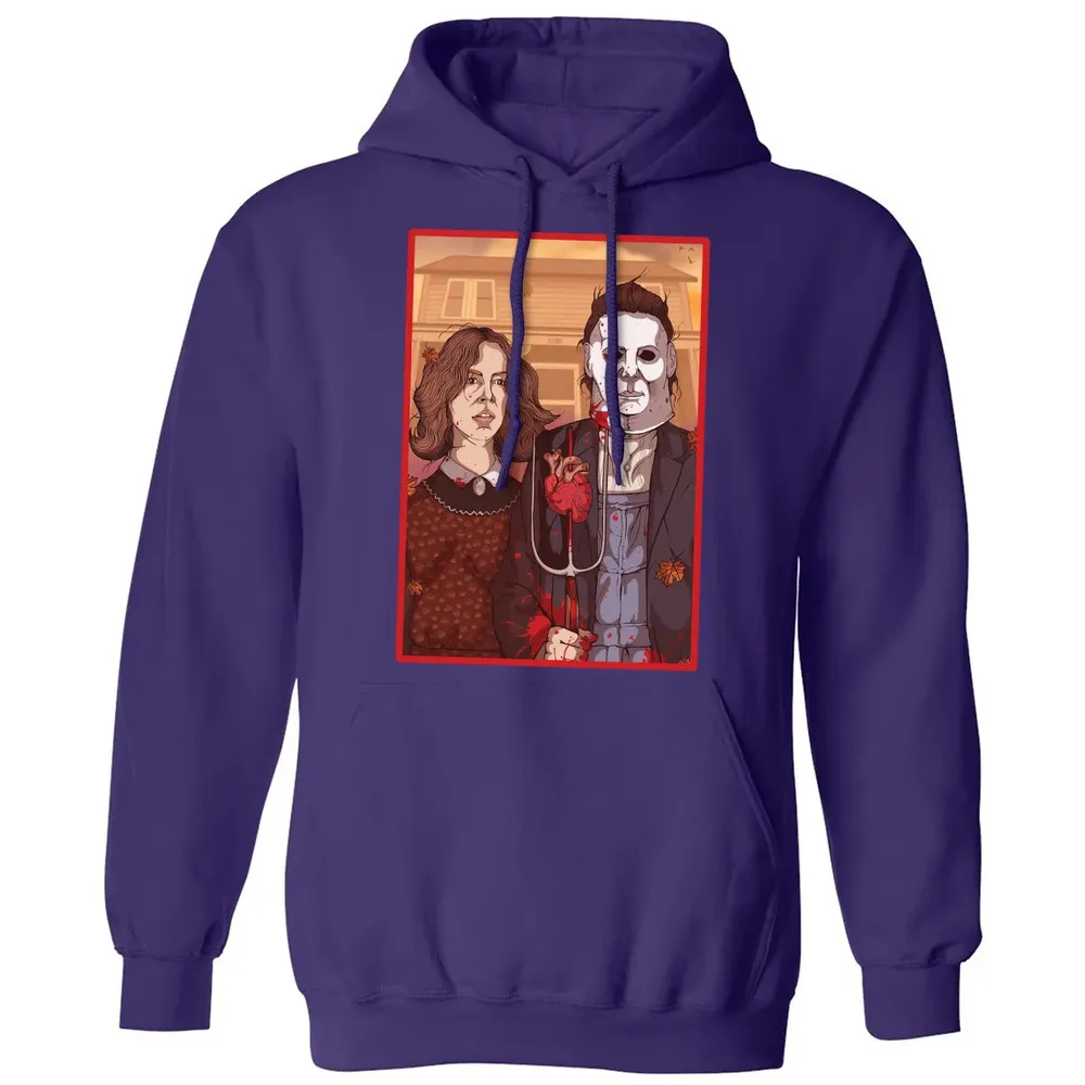 Haddonfield Gothic Classic Unisex Hoodie - 6