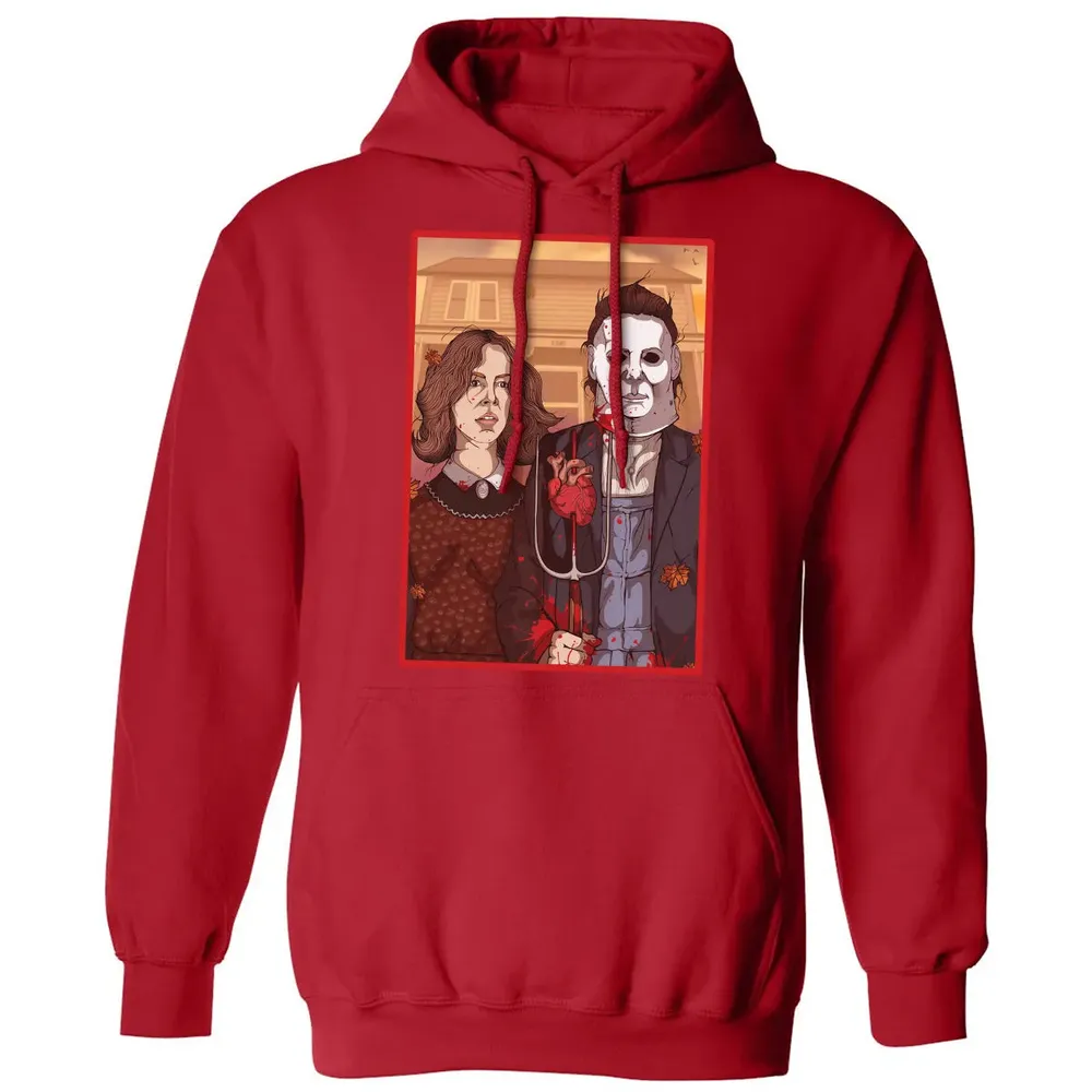Haddonfield Gothic Classic Unisex Hoodie - 5