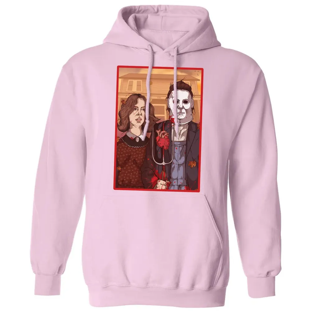 Haddonfield Gothic Classic Unisex Hoodie - 3