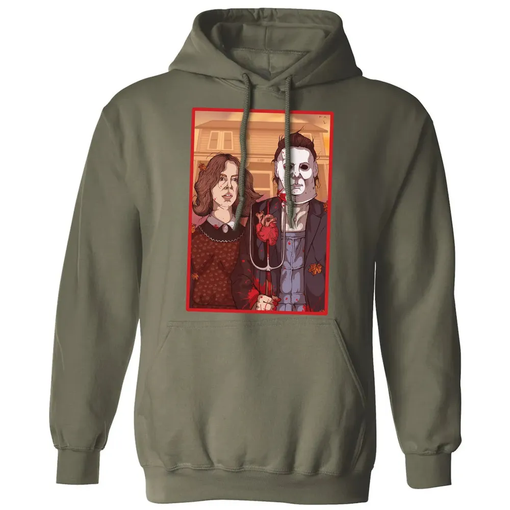 Haddonfield Gothic Classic Unisex Hoodie - 4