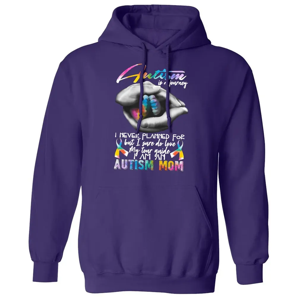 Autism is a journey Classic Unisex Hoodie - 6