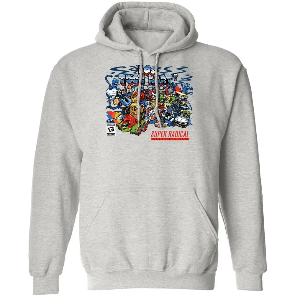80s Toon Kart Classic Unisex Hoodie - 8