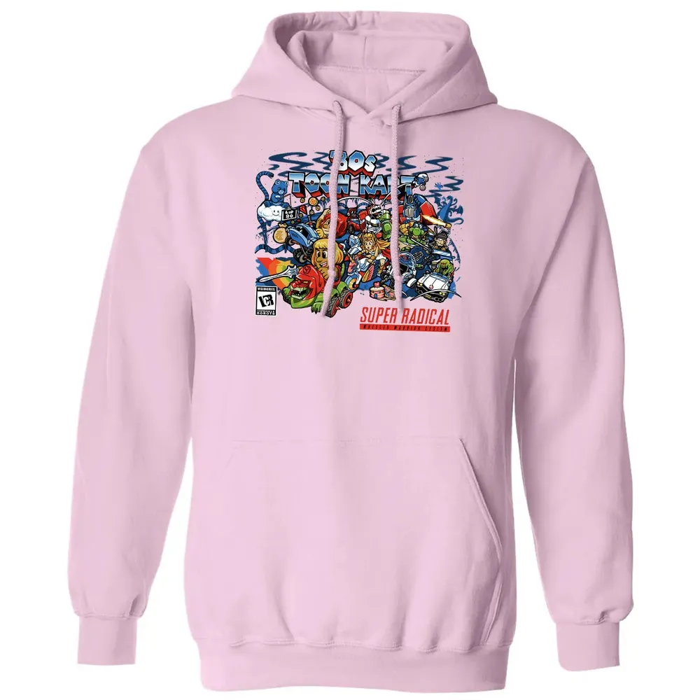 80s Toon Kart Classic Unisex Hoodie - 3