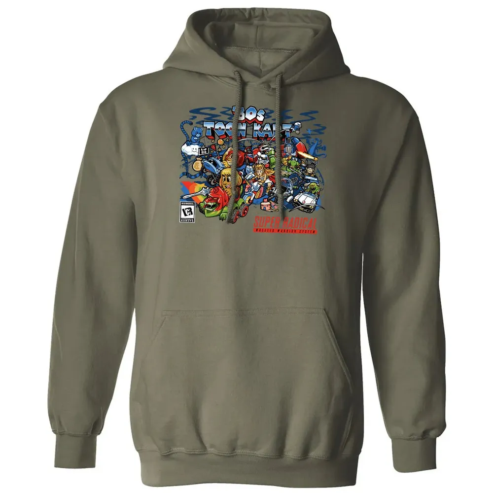 80s Toon Kart Classic Unisex Hoodie - 4