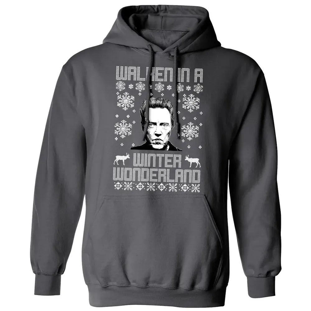 Walken In A Winter Wonderland Classic Unisex Hoodie - 7