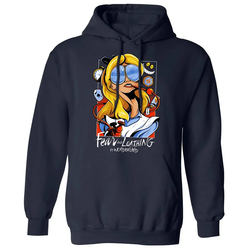 Fear and Loathing in Wonderland Classic Unisex Hoodie - 2