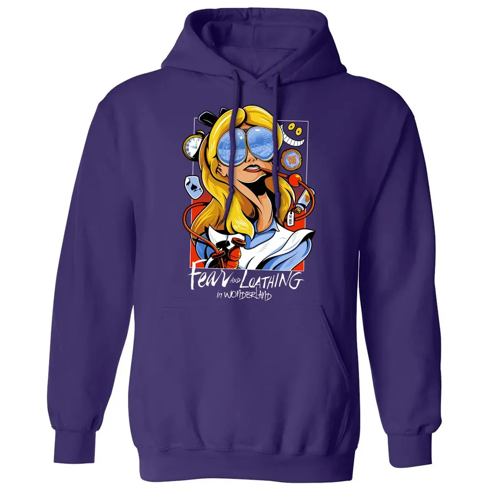 Fear and Loathing in Wonderland Classic Unisex Hoodie - 6