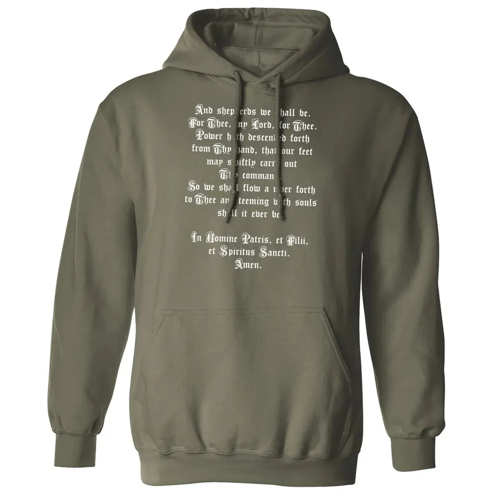 The Shepherd's Prayer Classic Unisex Hoodie - 4