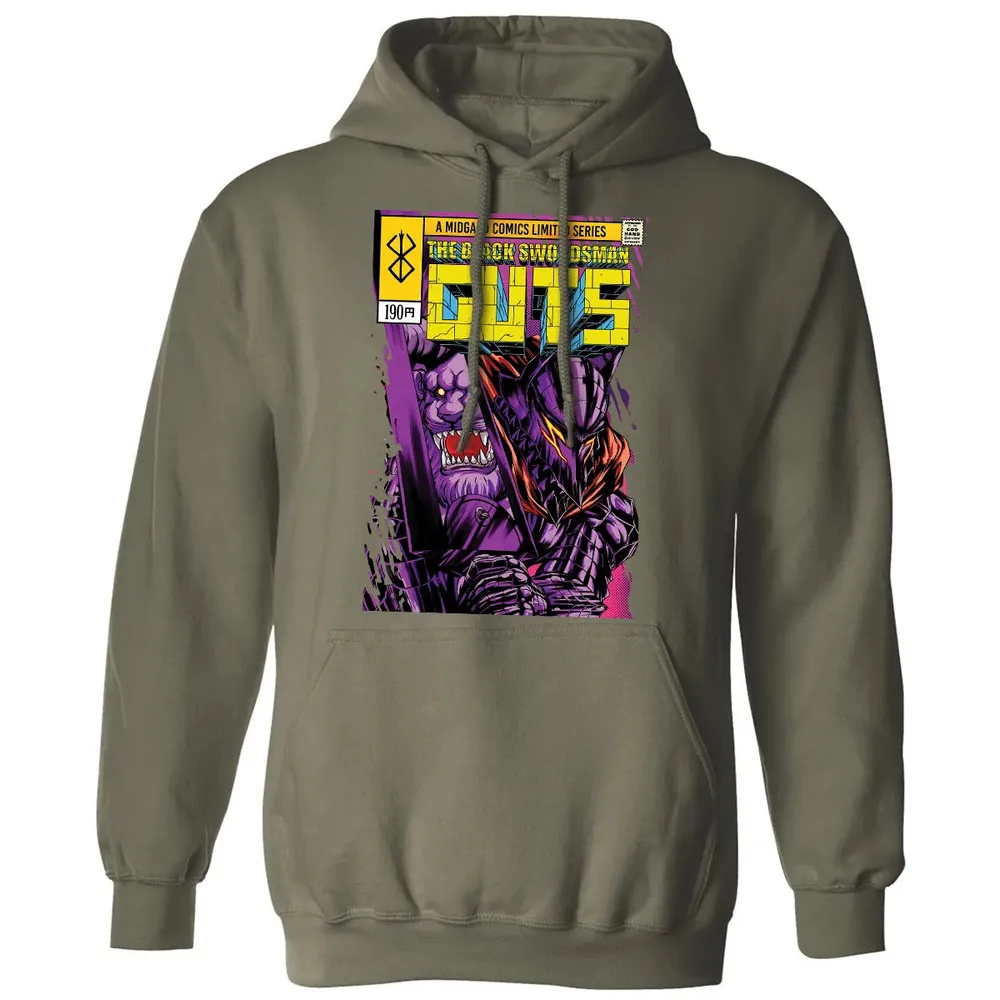 Black Swordman Guts Classic Unisex Hoodie - 4