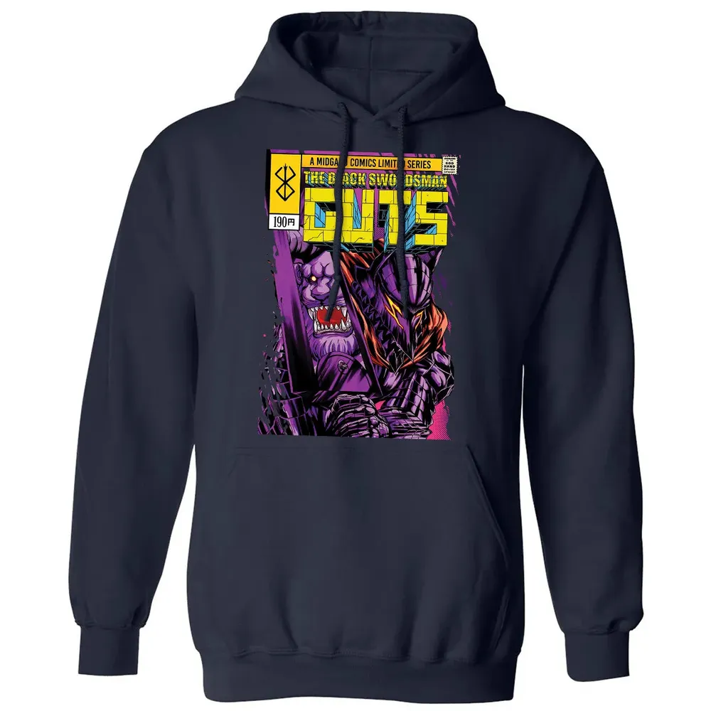 Black Swordman Guts Classic Unisex Hoodie - 2