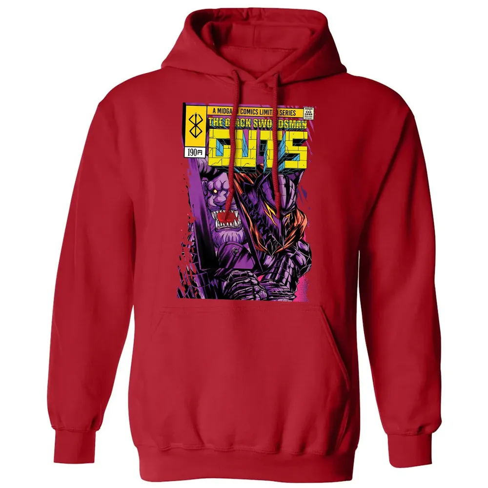 Black Swordman Guts Classic Unisex Hoodie - 5