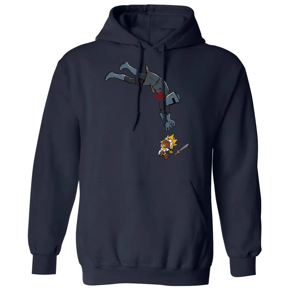 Black Knight Jumps Classic Unisex Hoodie - 2