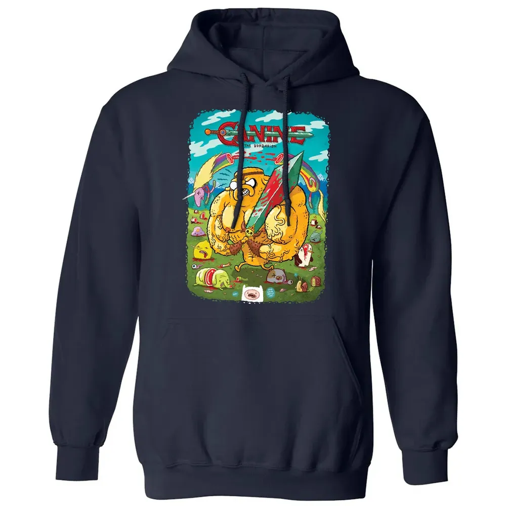 Canine the Barbarian Classic Unisex Hoodie - 2