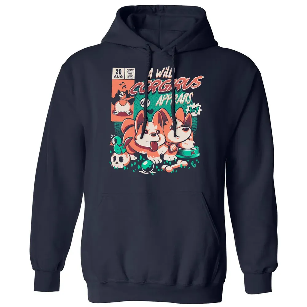 Wild Corgirus Classic Unisex Hoodie - 2