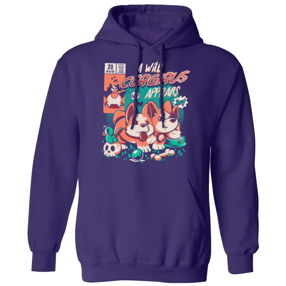 Wild Corgirus Classic Unisex Hoodie - 6