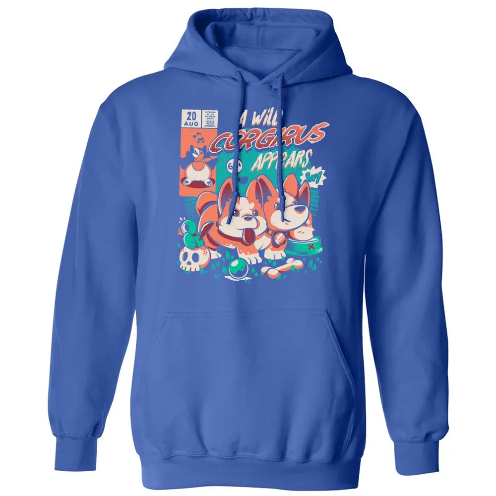 Wild Corgirus Classic Unisex Hoodie - 9