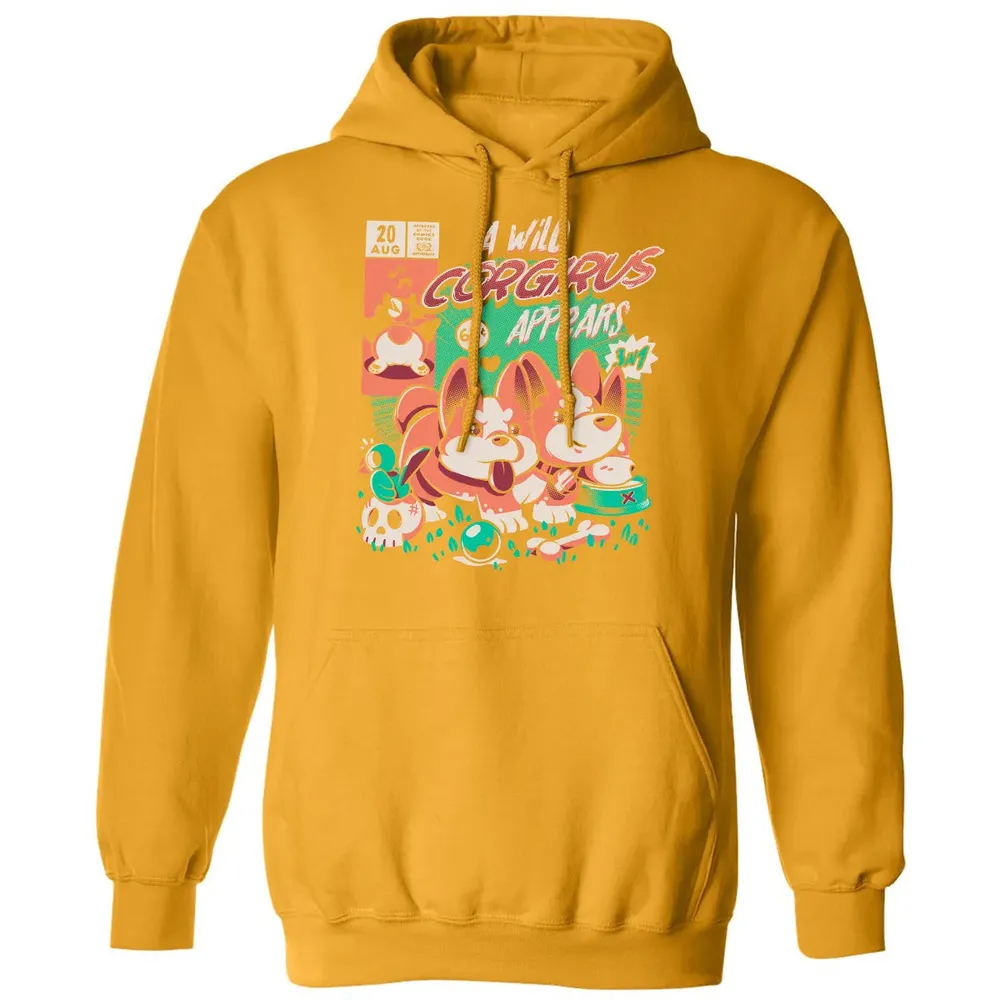 Wild Corgirus Classic Unisex Hoodie - 12